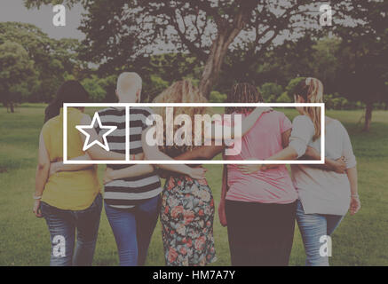 Abzeichen Banner Label Sterne Frame Kopie Raumkonzept Stockfoto