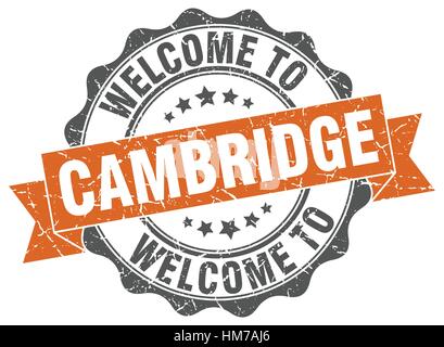Cambridge Runde Band Dichtung Stock Vektor
