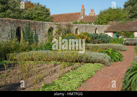 Kipling Gärten im Dorf der Weltumrundung in der Nähe von Brighton, East Sussex, England Stockfoto