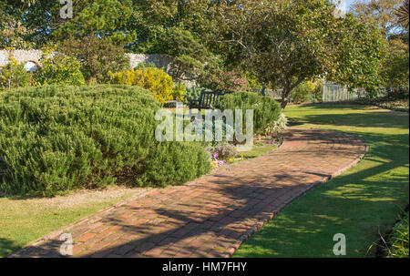 Kipling Gärten im Dorf der Weltumrundung in der Nähe von Brighton, East Sussex, England Stockfoto