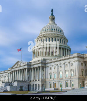 Washington DC, USA, 18. Januar 2017 U.S. Capitol in Washington DC. 18. Januar 2017 Photo by: Mark Reinstein Stockfoto