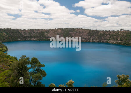 Der blaue See bei Mt Gambier, südöstlichen South Australia Stockfoto