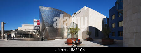 Baskenland, Spanien: Guggenheim Museum Bilbao, das Museum für moderne und zeitgenössische Kunst, entworfen von dem Architekten Frank Gehry Stockfoto