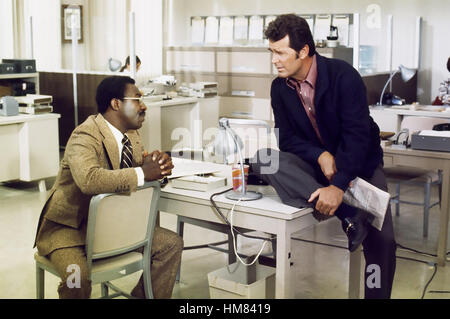 DER ROCKFORD FILES NBC/UNIVERSAL TV-Serie mit James Garner auf der rechten Seite und James McEachin 1974 Stockfoto