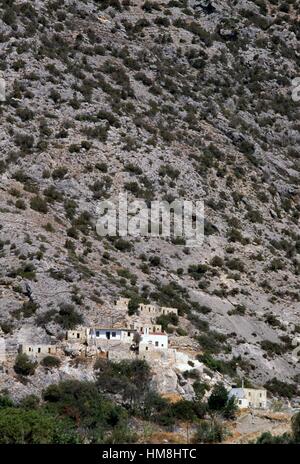 Agios Antonios Kloster in der Nähe von Arvi-Schlucht, Kreta, Griechenland. Stockfoto