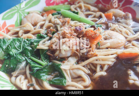 Laksa ist traditionelles Essen in Malaysia Stockfoto