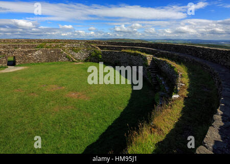 Ein Grianan of Aileach, Inishowen, Ulster County Donegal, Irland Stockfoto