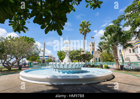 National Heroes Square, Bridgetown, St. Michael, Barbados, Karibik, Karibik, Mittelamerika Stockfoto