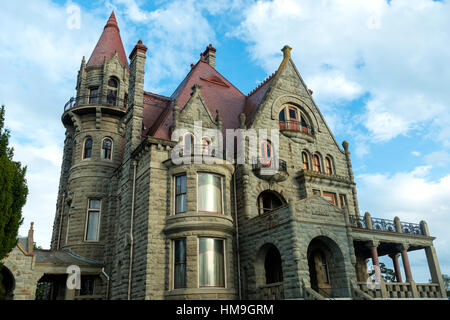 Canada National Historic Building in Vancouver Island - schöne Craigdarroch Castle 1. Stockfoto