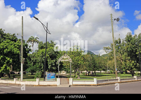 Platz der Unabhängigkeit (ehemals Pall Mall Platz), Basseterre, St. Kitts Stockfoto