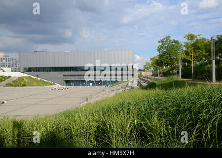 CityCube Berlin, Convention Center und Ausstellungshalle, Messedamm, Westend, Berlin, Deutschland, Europa Stockfoto