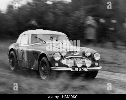 Austin - Healey 3000 Mk3 1965 RAC Rallye Timo Makinen Stockfoto