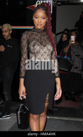 New York, USA. 1. Februar 2017. Keke Palmer bei The Wendy Williams Show ihre neue Förderung buchen "Ich, Sie gehören nicht in New York City". Bildnachweis: RWS/Punch/Alamy Live News/Alamy Live-Nachrichten Stockfoto