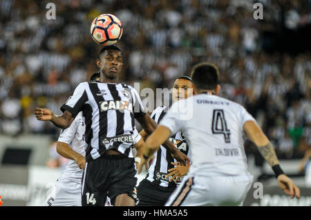 Rio De Janeiro, Brasilien. 1. Februar 2017. Marcelo bei Botafogo Vs Colo Colo in der Copa Libertadores statt Nilton Santos in Rio De Janeiro, Brasilien. Bildnachweis: Marcelo Cortes/FotoArena/Alamy Live-Nachrichten Stockfoto