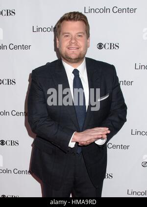 New York, USA. 1. Februar 2017. James Corden im Ankunftsbereich für 2017 American Songbook-Gala, Alice Tully Hall, New York, NY 1. Februar 2017. Bildnachweis: RCF/Everett Collection/Alamy Live-Nachrichten Stockfoto