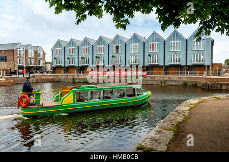 Allgemeine Ansichten von Chichester Wharf in der Stadt West Sussex Stockfoto