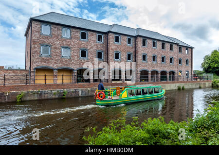 Allgemeine Ansichten von Chichester Wharf in der Stadt West Sussex Stockfoto