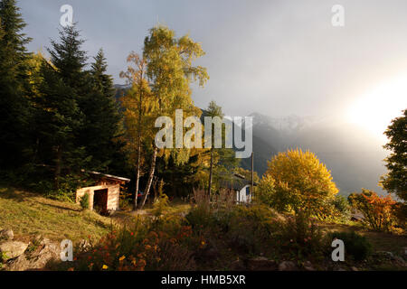 Schweiz im Herbst Stockfoto