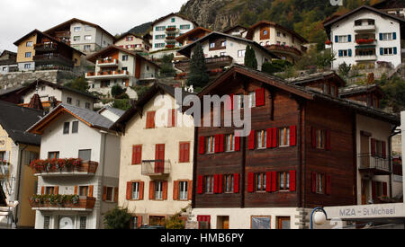 Schweizer Gehäuse Stockfoto