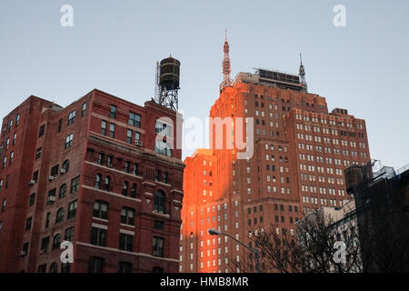 Gebäude in New York City Stockfoto