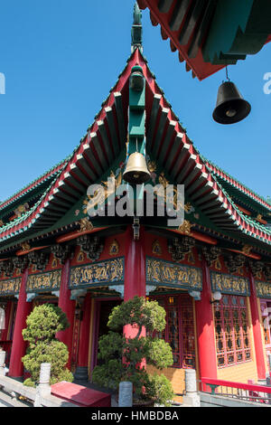 Wun Chuen Sin Koon taoistische Tempel, Fanling, Hongkong. © Jayne Russell Stockfoto