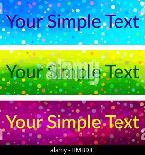 Tags Farbtabelle Stock Vektor