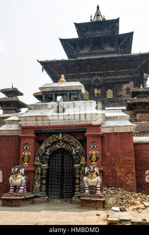 Taleju Temple in Hanuman Dhoka Durbar Square, Kathmandu, Nepal - Taleju Tempel kann nur einmal pro Jahr von den Hindus nur besichtigt werden Stockfoto