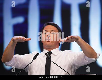 Matteo renzi Stockfoto