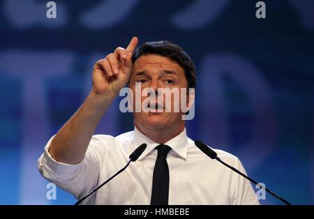 Matteo renzi Stockfoto