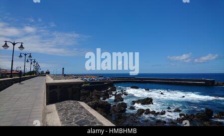 Strandpromenade in Teneriffa 3 Stockfoto