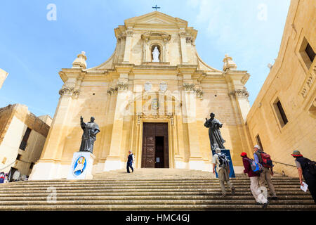 Kathedrale der Annahme, Victoria, Rabat, Gozo, malta Stockfoto