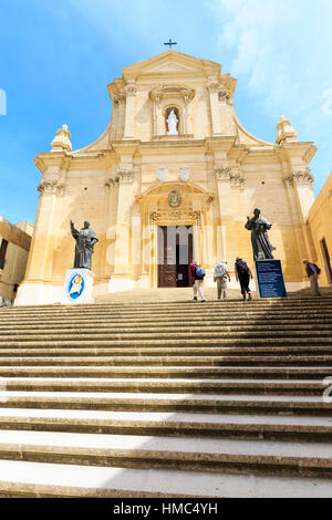 Kathedrale der Annahme, Victoria, Rabat, Gozo, malta Stockfoto