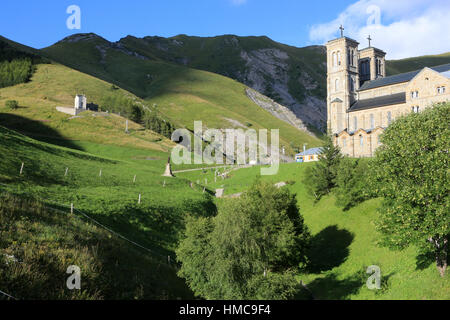 Heiligtum der Muttergottes von la Salette. Stockfoto