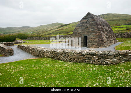 Gallarus Oratory, Kilmalkedar, Dingle Halbinsel, Irland, Vereinigtes Königreich Stockfoto