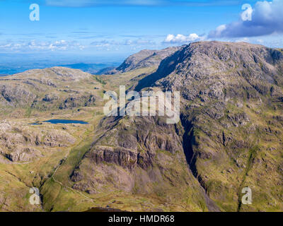 Große Ende von großen Giebel im Lake District National Park, UK Stockfoto