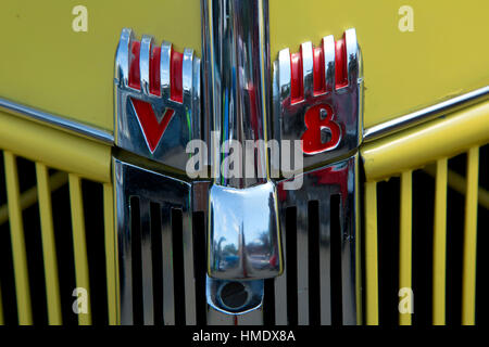 1940 Ford Pickup Lager Haube, Memorial Day Car Show, Wasco, Oregon Stockfoto