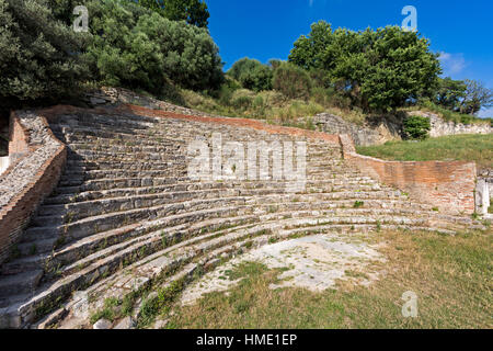 Apollonia, oder Apoloni, Fier Region, Albanien.  Antike griechische Stadt im 6. Jahrhundert v. Chr. gegründet, das eines der wichtigsten albanischen Citi Roms wurde Stockfoto