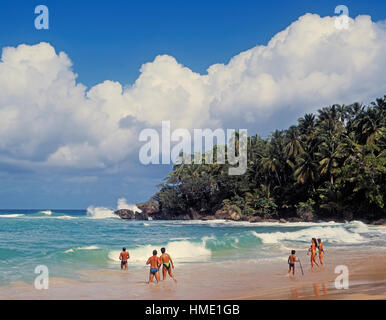 Dominikanische Republik.  Playa Grande. Stockfoto