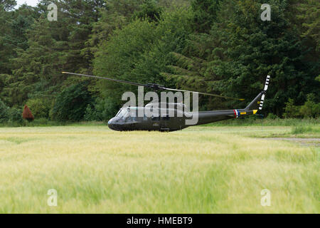 US-Armee Huey Hubschrauber an Schottlands nationale Airshow 2016 Stockfoto