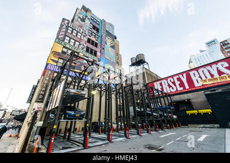 Manhattan-Street Life Stockfoto