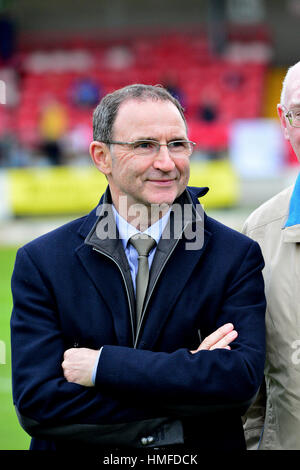 Martin O'Neill, Manager der Republik Irland Fußball-Nationalmannschaft. Stockfoto