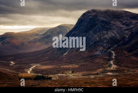 Buchaille Etive Mor, Glencoe, Highlands, Schottland, Vereinigtes Königreich Stockfoto