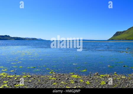 Blick über Loch spröde Stockfoto