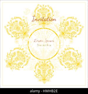 Hintergrund-Blume-Rahmen-parttern Stock Vektor