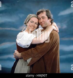 Vom Fischer un Syner Fru, Dramatische Kantate, Deutschland 1980, Komponist: Othmar Schoeck, Monia: Kari Lövaas, Horst Laubenthal Stockfoto