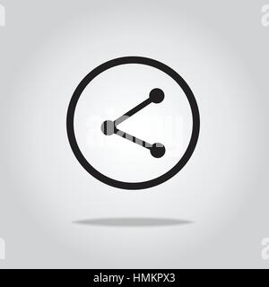 Symbol "freigeben", Vektor-illustration Stock Vektor