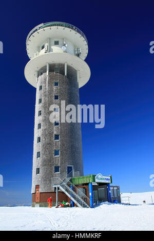 Winter am Feldberg im Schwarzwald Stockfoto