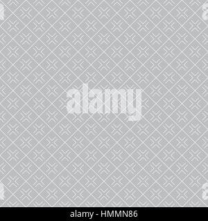Nahtlose Muster. Geometrische Struktur mit sich wiederholenden Diamanten und diagonalen Linien. Monochrom. Web. Hintergrund. Vektor-illustration Stock Vektor