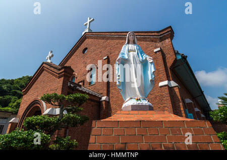 Kurosaki Kirche in Nagasaki, Japan Stockfoto