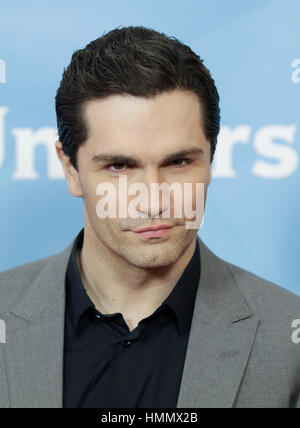 Sam Witwer kommt bei NBCUniversal TCA Press Tour im 7. Januar 2013, in Pasadena, Kalifornien. Foto von Francis Specker Stockfoto